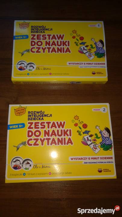 Zestaw do nauki czytania metoda Domana Węglewo