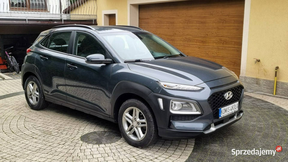 Hyundai Kona KRELL Kamera Cofania Pakiet Zima szary Płońsk