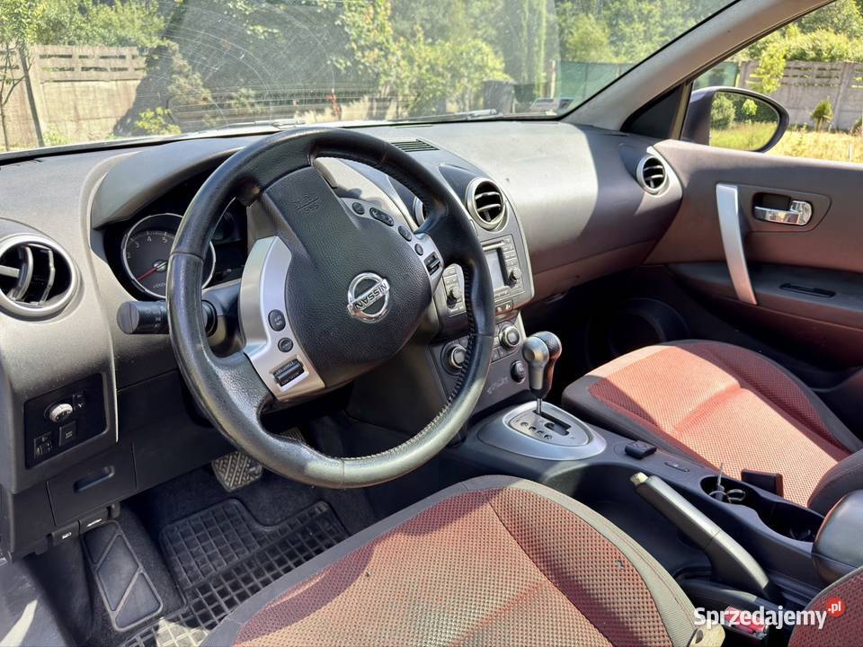 NISSAN QASHQAI 20 LPG CVT PANORAMA 2009 SPRZEDAM ABS Borzęcin