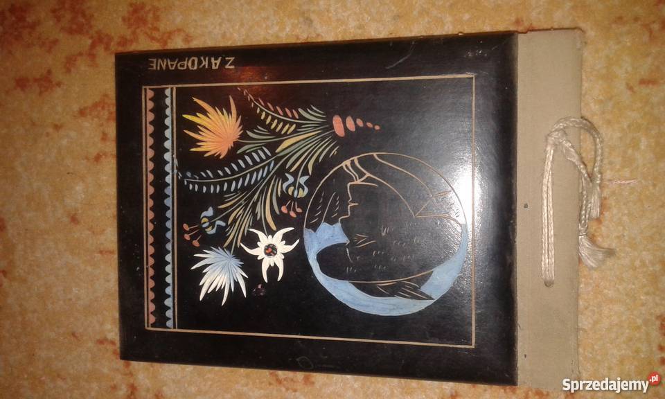 STARY ALBUM NA ZDJECIA DREWNIANY Rzeszów sprzedam