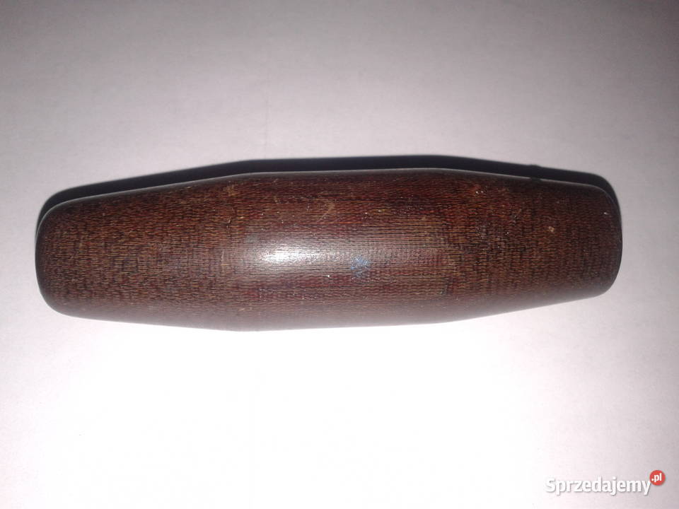 gałka zmiany biegów kierownicy drewniana prl Chełm