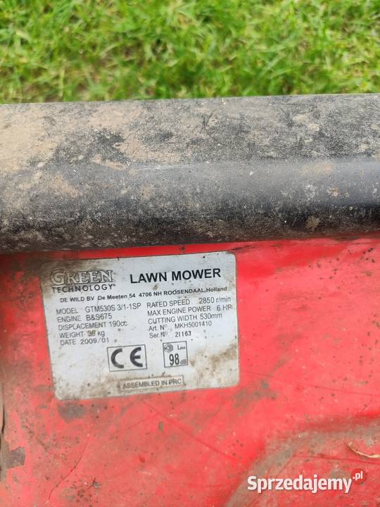 Kosiarka spalinowa silnik briggs