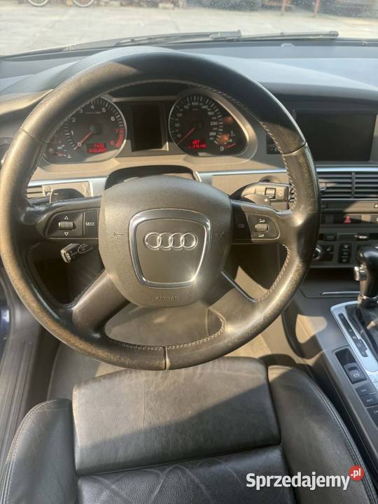 Audi a6 32 benzyna Quattro granatowy łódzkie Tomaszów Mazowiecki