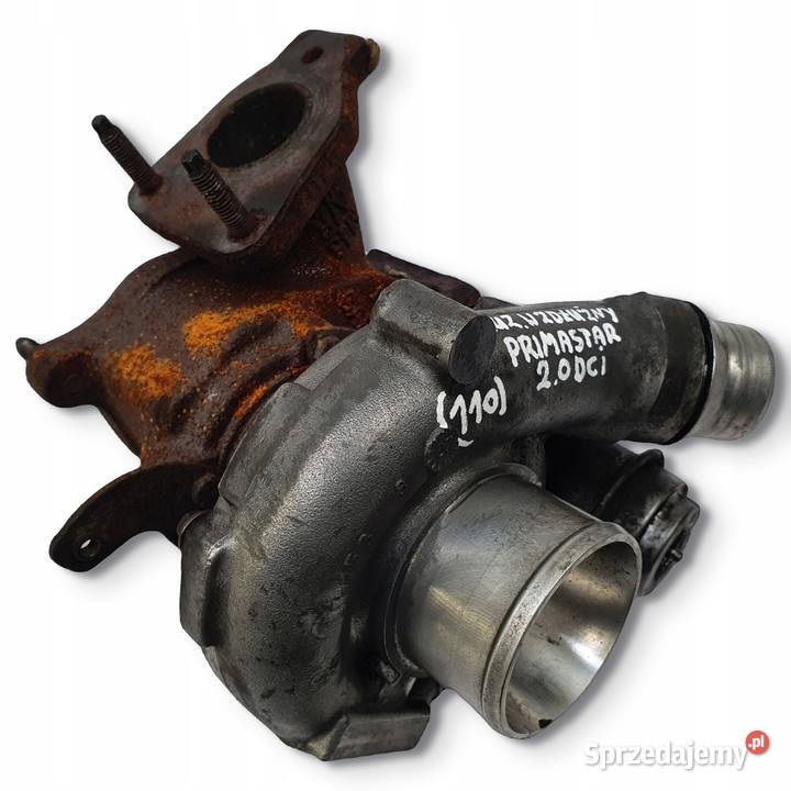 TURBOSPRĘŻARKA Nissan Primastar Vivaro Trafic 20 Turbosprężarki