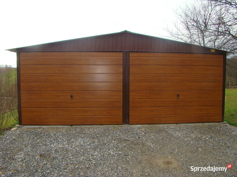 Duży Garaż Blaszany Wiata Garaże Blaszane śląskie Częstochowa