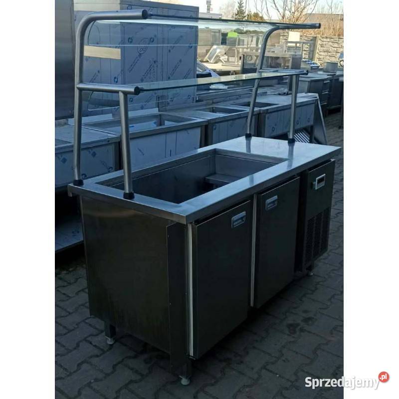 Bar Witryna Sałatkowa Chłodnicza DORA METAL S