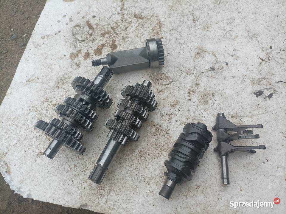 skrzynia biegów kawasaki kmx 125 kmx 200 lubelskie Chmiel-Kolonia