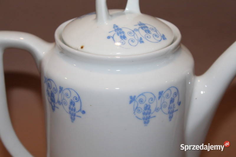 Dzbanek z błękitnym wzorem 936 Szczecin sprzedam