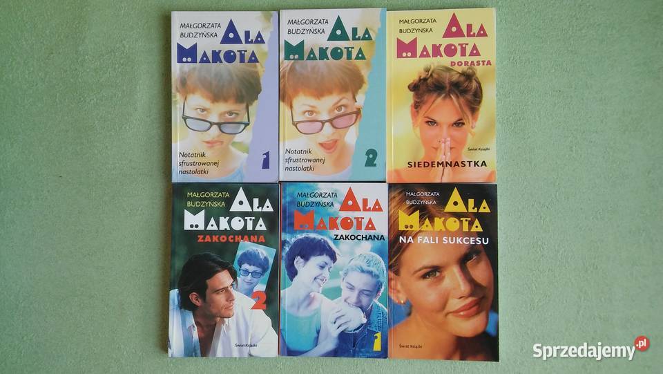 Ala ma kota seria 6 książek M Budzyńska Warszawa