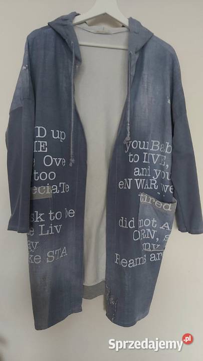 Kardigan bluza z kapturem rozmiar L Lublin sprzedam