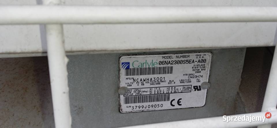 Chiller agregat wody lodowej Carrier 30 GX 182 Łódź