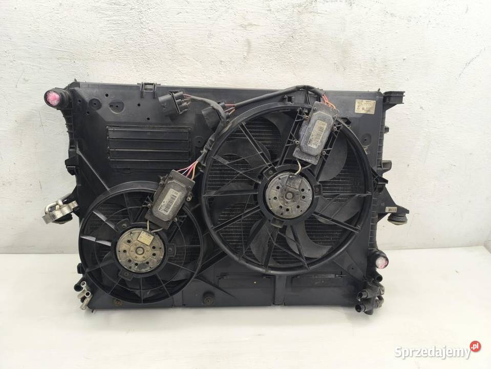 PAS PRZEDNI CHŁODNICE VW TOUAREG 25 7L0121203F Wentylatory chłodnic klimatyzacji