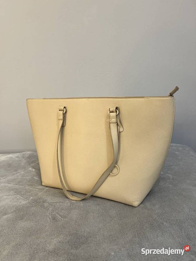 Torba torebka shopper beżowa kremowa podkarpackie Jasło