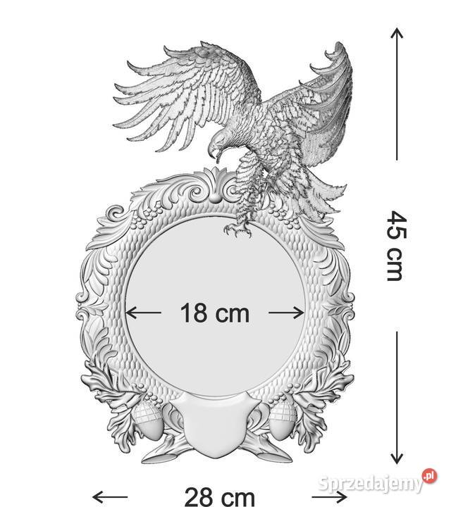 KOOR Kompozycja pod oręż dzika dąb rustykalny Szczekociny