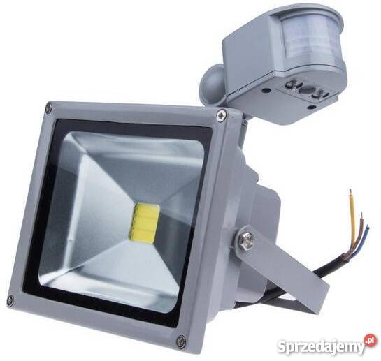 NAŚWIETLACZ LED 30W CZUJNIK RUCHU IP65 HALOGEN Przasnysz