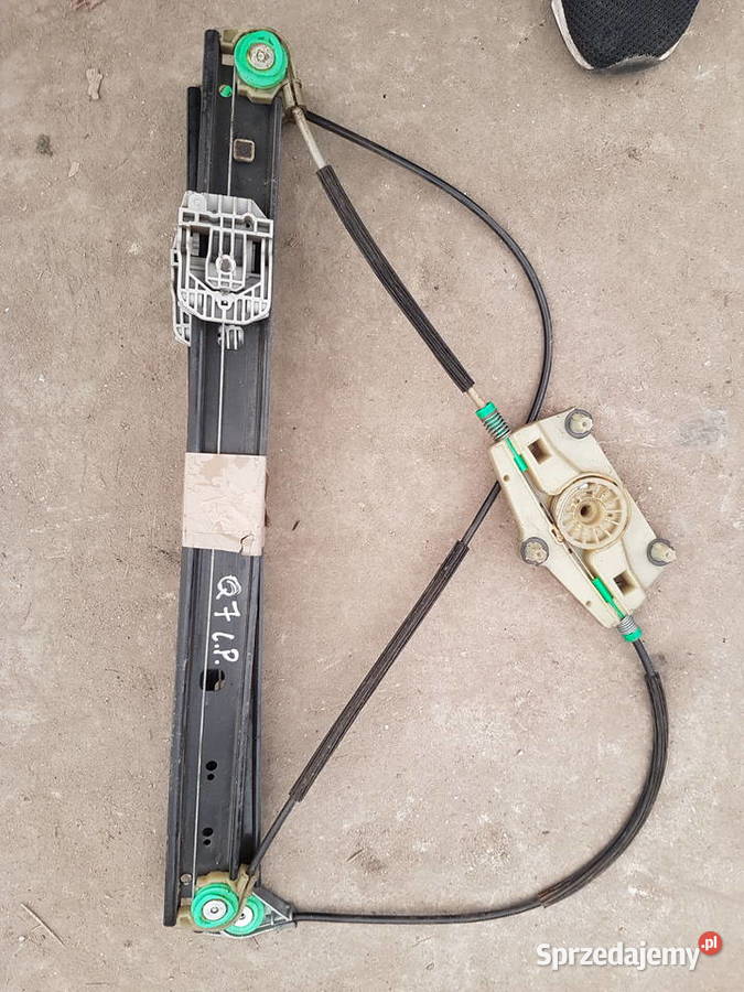 AUDI Q7 MECHANIZM OPUSZCZANIA SZYBY LEWY PRZOD
