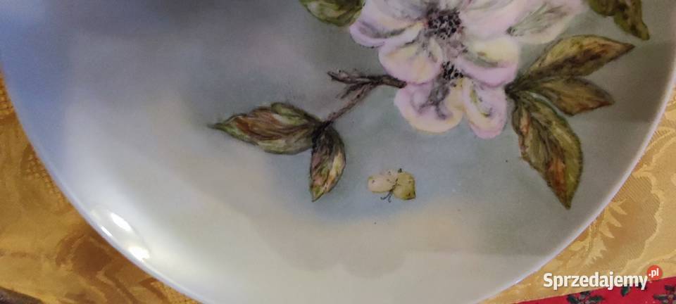 Duży talerz kolekcjonerski do powieszenia Wrocław