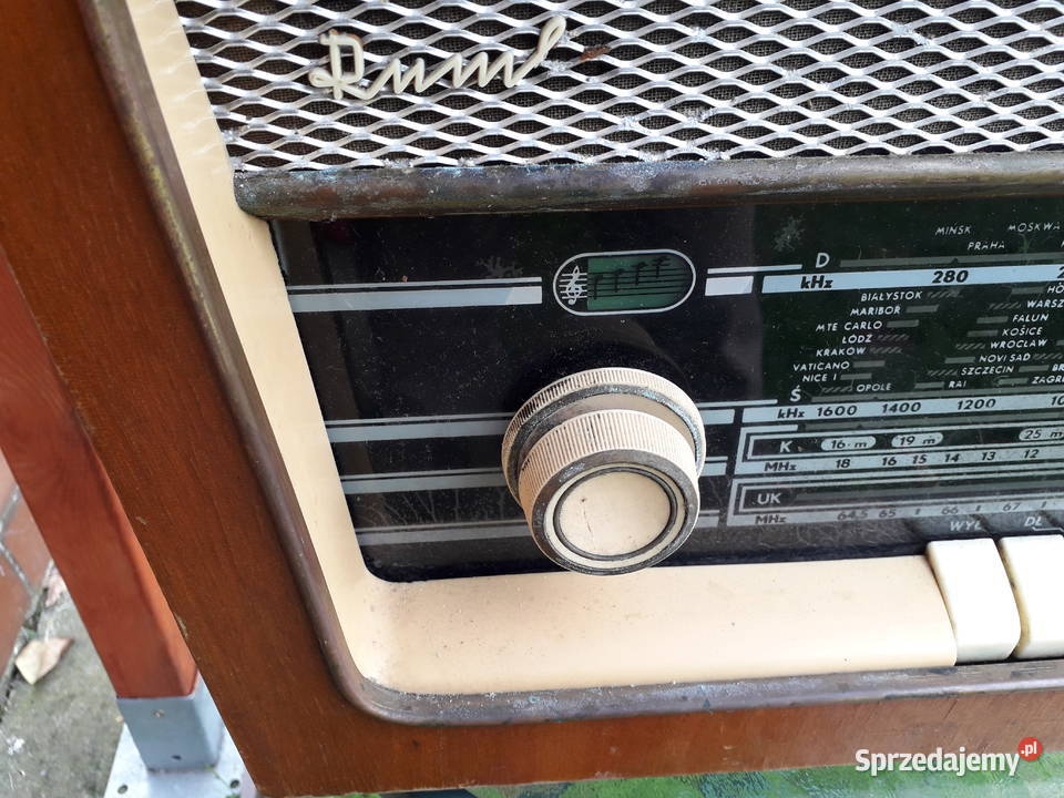 Radio lampowe Rumba Warszawa