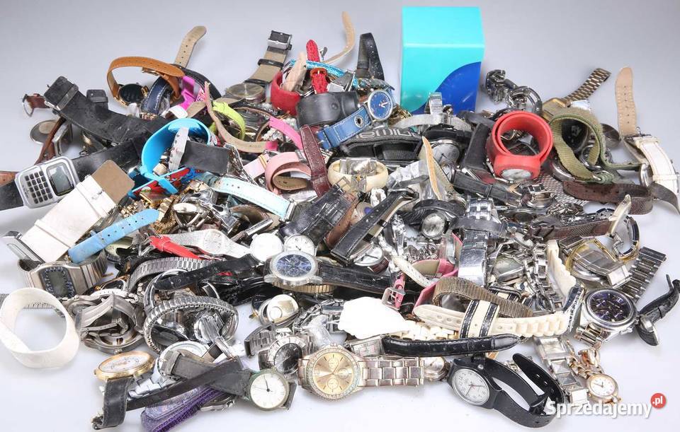 Zegarki różne rodzaje hurt używane Szczytno