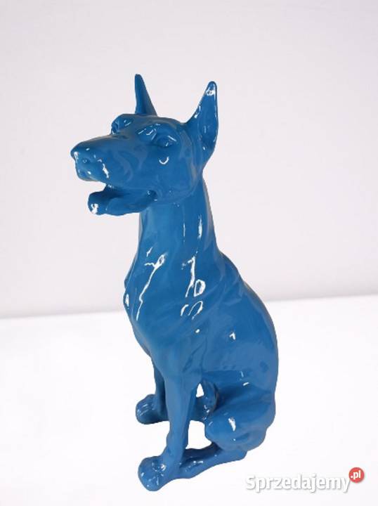 Dekoracja Figura Doberman wysoki połysk Warszawa