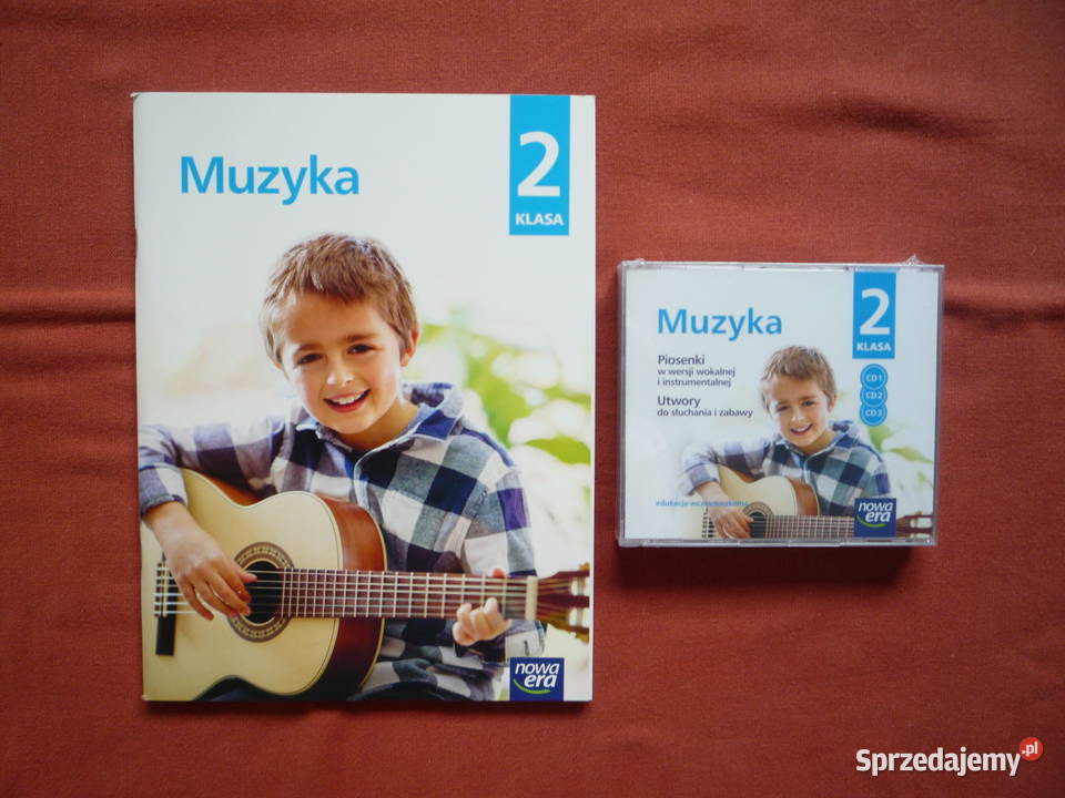 Muzyka klasa 2 Podręcznik 3 Płyty CD Piosenki Szczecin