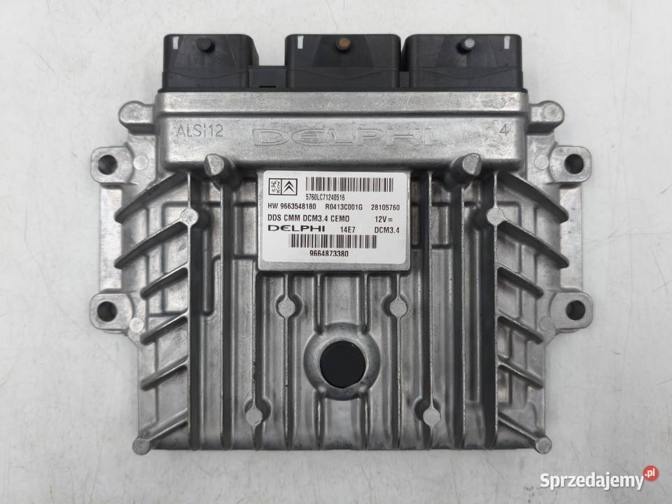 Sterownik Silnika Peugeot 407 20 HDI 9664873380 Wyszków