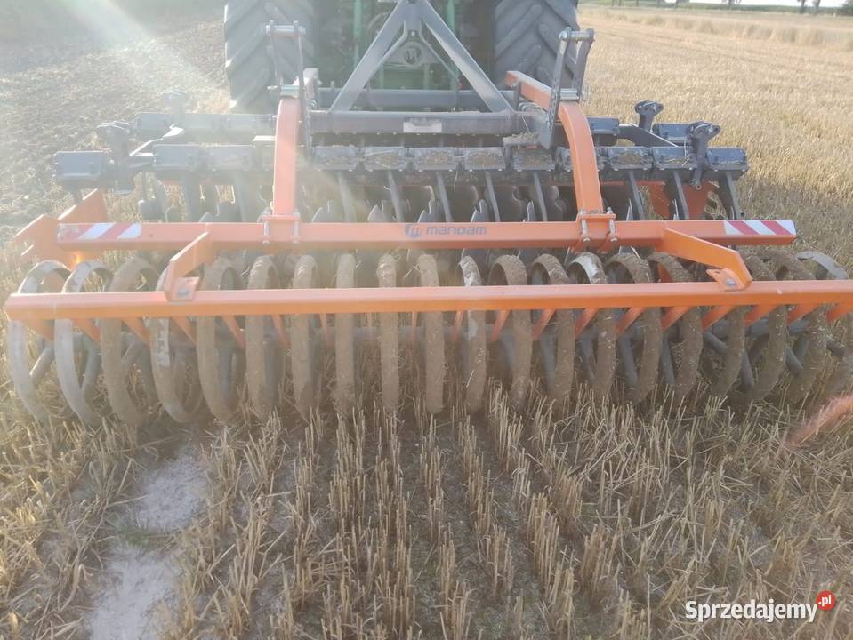 Brona talerzowa talerzówka mandam 3m Korfantów