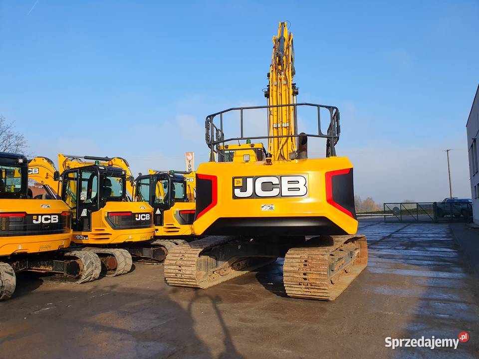KOPARKA GĄSIENICOWA JCB 220X 24 TONY CAT VOLVO Krotoszyn