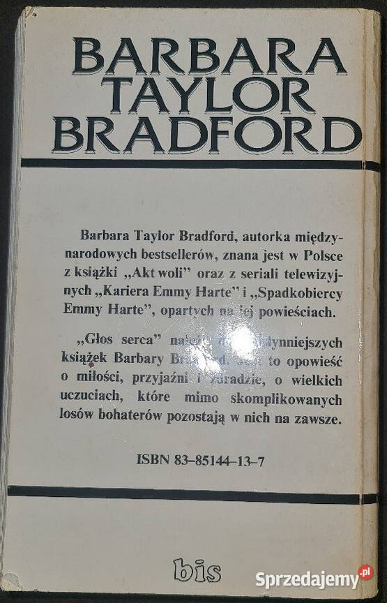 Barbara Taylor Bradford zestaw książek 11 Pozostałe śląskie Katowice sprzedam