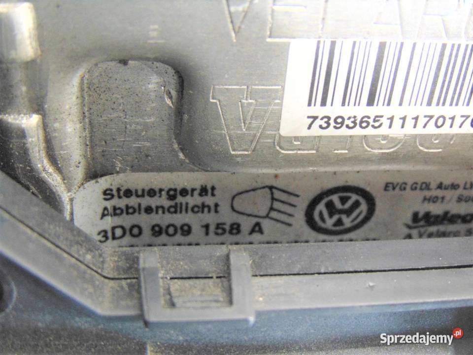 LAMPA PRAWY PRZÓD XENON VW VW PHAETON 3D2941016K