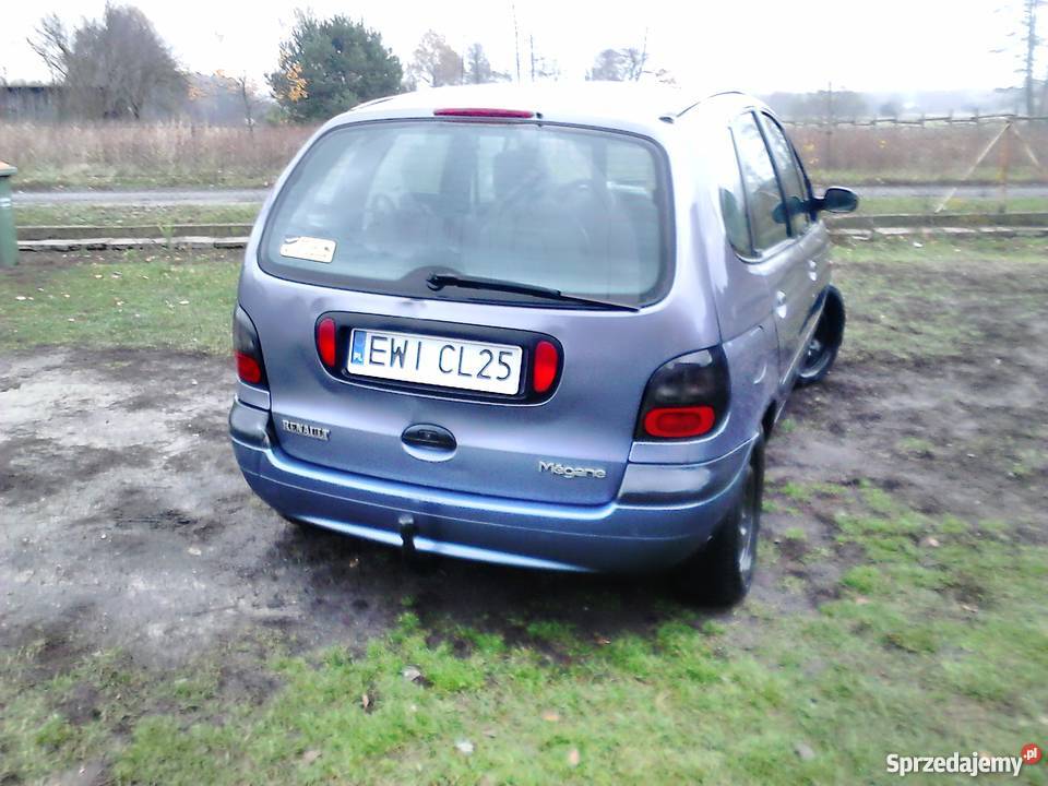Renault Scenic 16 8V benzyna gaz klima elektryka Skrzynno