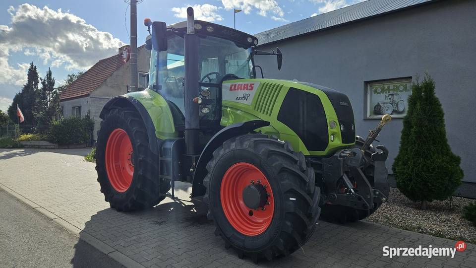 Claas Axion 810 wielkopolskie Gruntowice