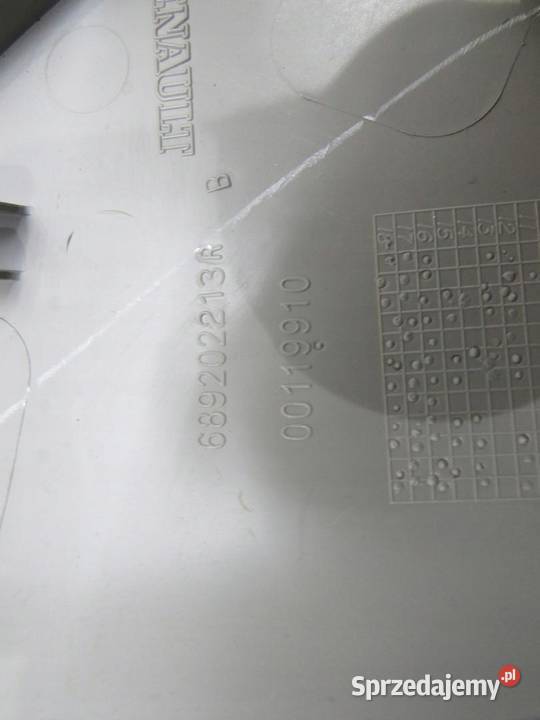 OSŁONA ZAŚLEPKA KONSOLI RENAULT ZOE 689202213R