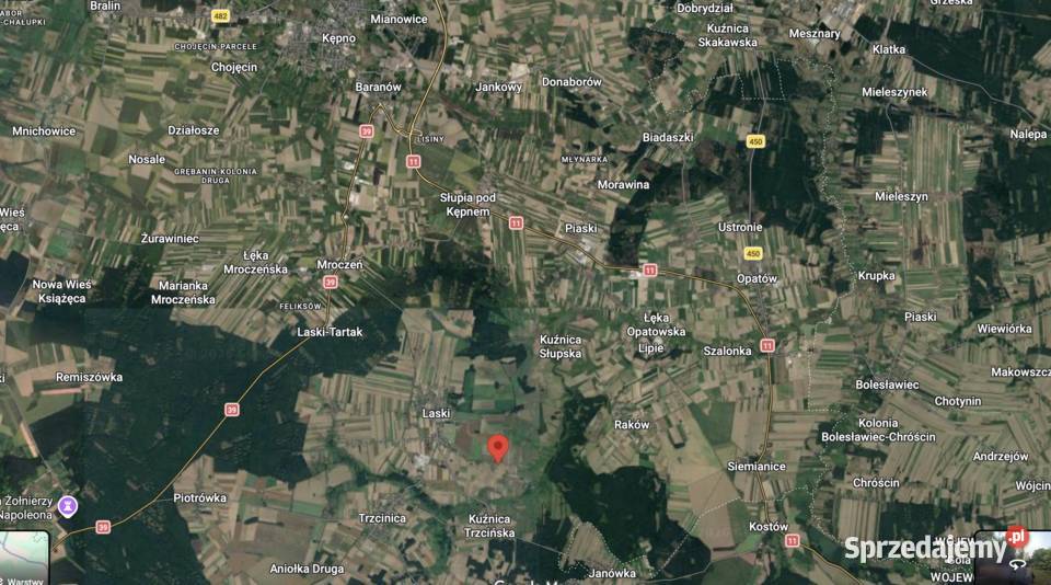 Działka rolnobudowlana Borek Sprzedaż Kępno