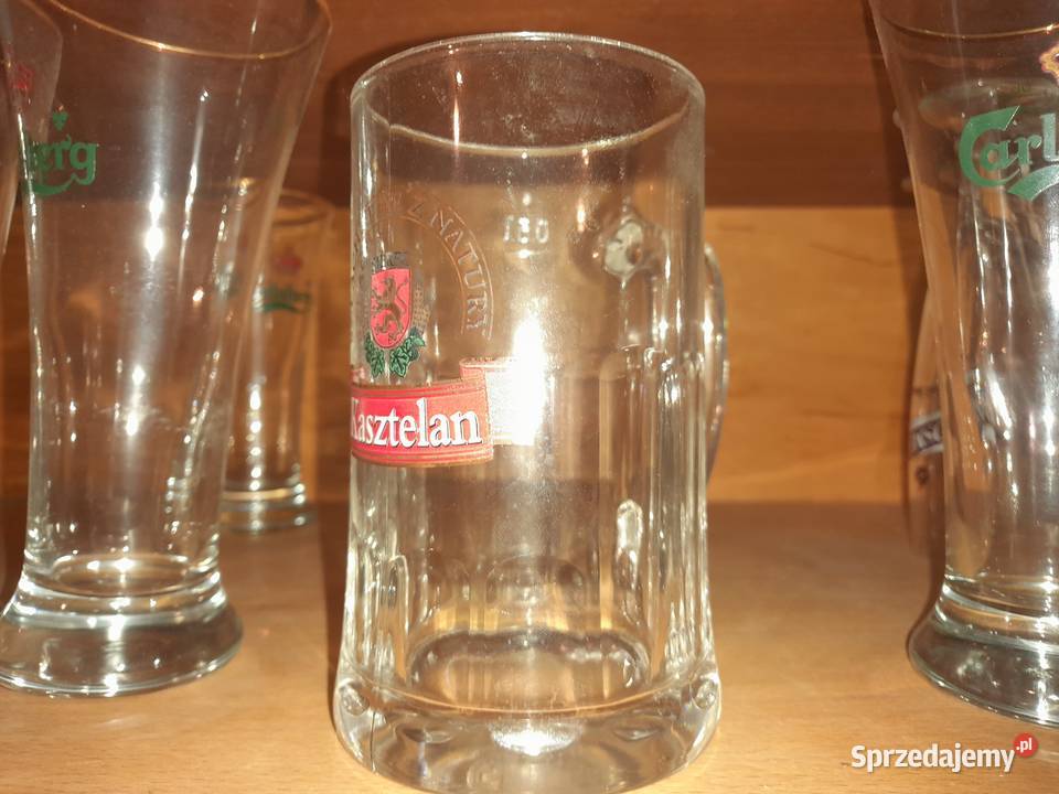 szklanki kufle do piwa kasztelan special brok
