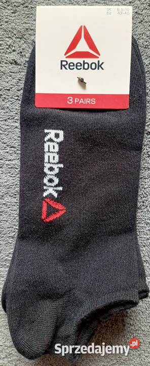 REEBOK skarpety 3pak rozmiary 4042 i 4345 kolor Ełk