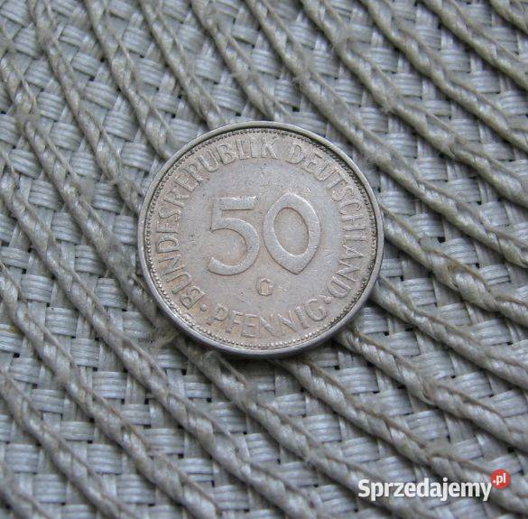 Niemcy 50 Fenigów 1972r G wielkopolskie Kalisz