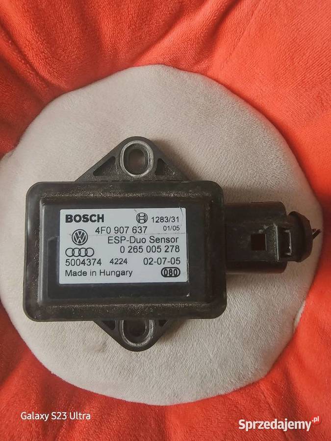 Czujnik ESPDuo Audi A6 C6 Bosch 4F0907637 warmińsko-mazurskie Olsztyn