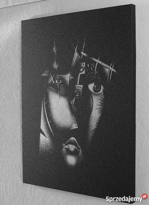 Obraz na blasze Ręczne grawerowanie Sandomierz