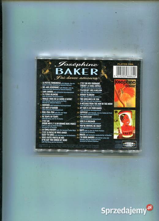 Josephine Baker Jai Deux Amours Płyta CD Szczecin