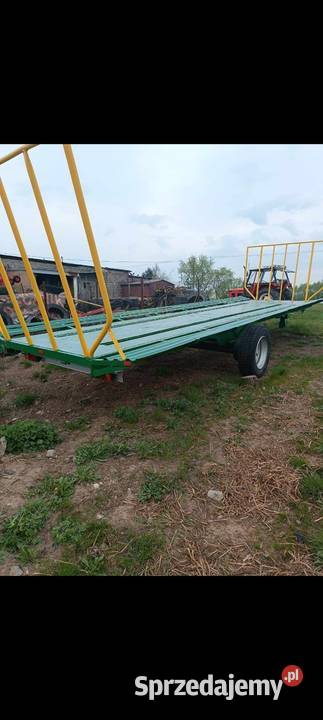 Przyczepa do bel platforma dłużyca laweta do nieuszkodzony Przyczepy rolnicze Czarże