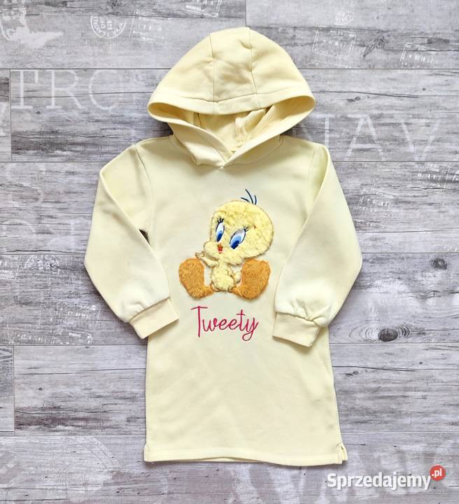 Dresowa sukienka 3D Tweety Looney Tunes Reserved