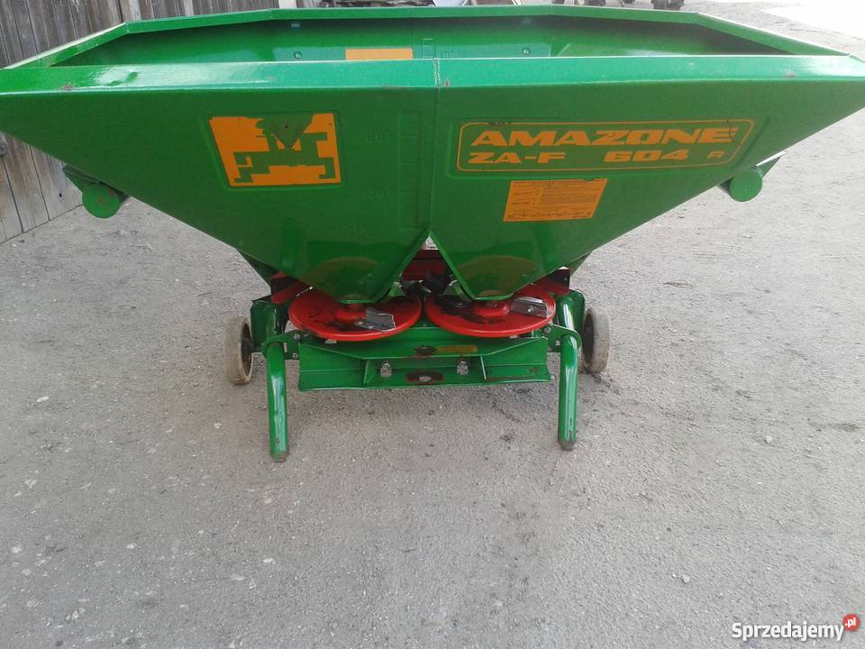 Rozsiewacz AMAZONE ZAF 604 opolskie Pogórze