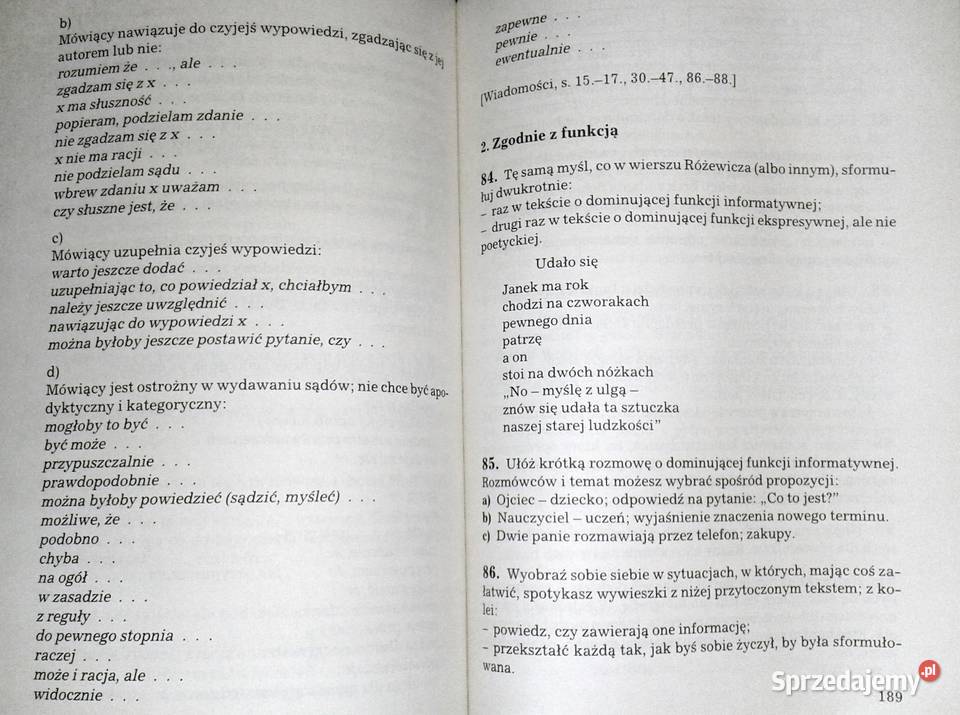 Język i my 1 Język polski S Dubisz M Nagajowa sprzedam