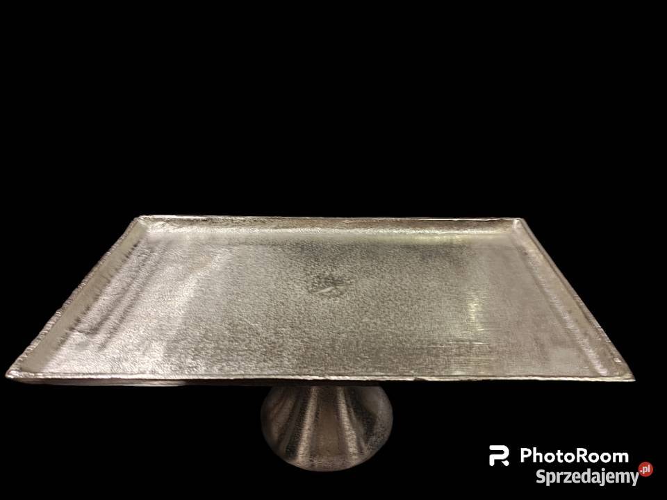 Patera metalowa na nóżce Dębica sprzedam