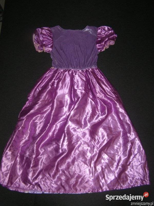 Strój kostium przebranie ROSZPUNKA ZAPLĄTANI 78 Siedlce