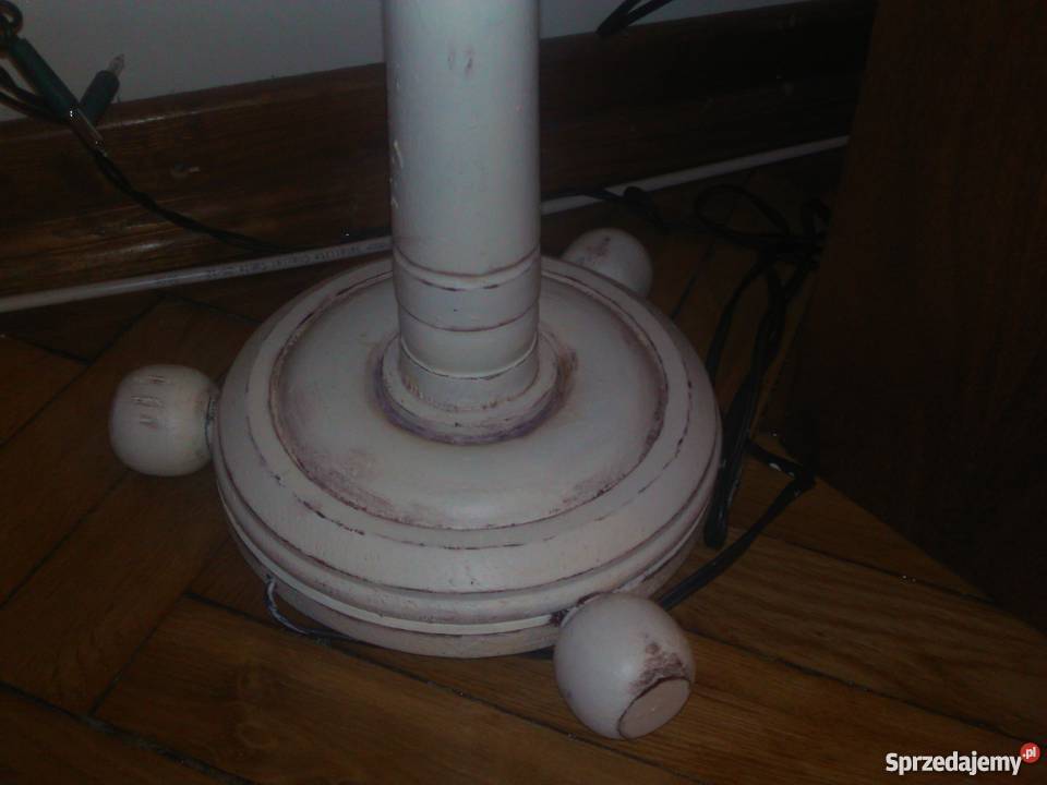 Lampa podłogowa shabby chic Łódź sprzedam