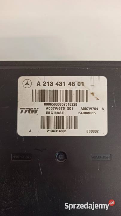 POMPA ABS W213 A2134314801 osobowe sprzedam