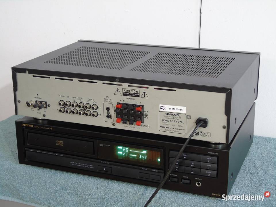 Amplituner Onkyo TX7720 mocny i sprawny WYSYŁKA podkarpackie Jasło