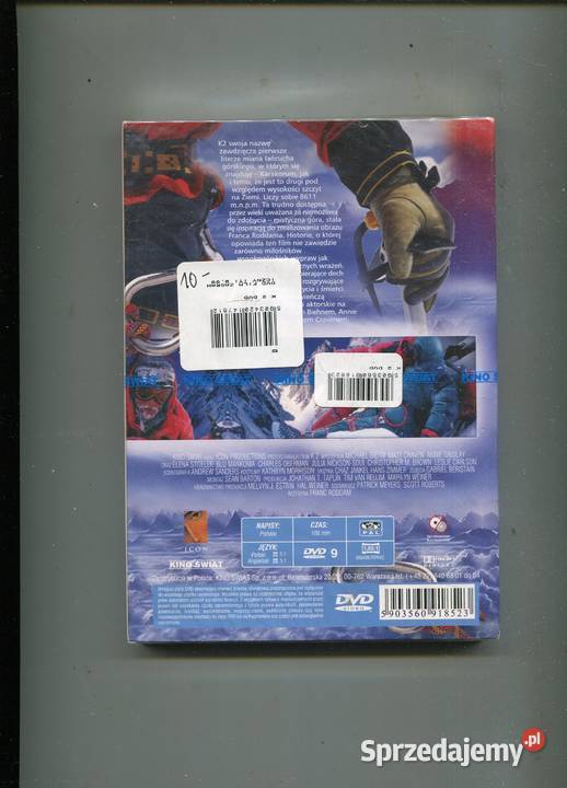 K 2 Film DVD nowy zafoliowany Szczecin sprzedam